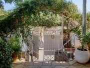 Koutouloufari Kreta, Koutouloufari: Hotel im Kykladenstil mit 13 Apartments, Pool, Garten und Café / Bar zu verkaufen Gewerbe kaufen